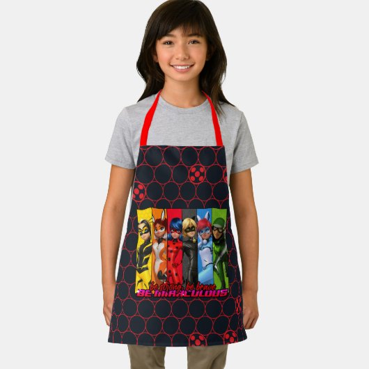 Wees sterk, wees moedig, wees wonderbaarlijk schort (Insitu)