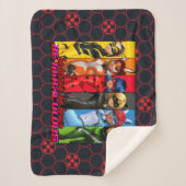 Wees sterk, wees moedig, wees wonderbaarlijk sherpa deken (Voorkant)