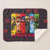 Wees sterk, wees moedig, wees wonderbaarlijk sherpa deken (Voorkant (horizontaal))