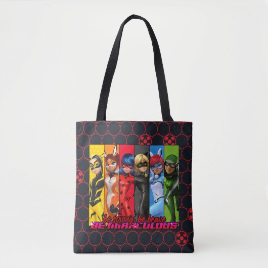 Wees sterk, wees moedig, wees wonderbaarlijk tote bag (Voorkant)