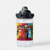 Wees sterk, wees moedig, wees wonderbaarlijk waterfles (Achterkant)