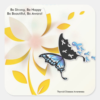 Wees sterk, wees mooi.... Sticker