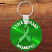 Wees Sterke Lyme Ziekte Awareness Sleutelhanger (Voorkant)