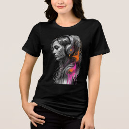 "Wees sterke vrouwen Tshirts inspirerend zwart mot