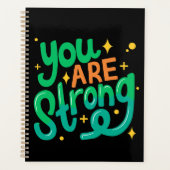 Wees Sterker Creative Calendar Planner Notitieboek (Voorkant)