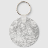 Wees sterker dan excuses fitness kettlebell foto sleutelhanger (Achterkant)