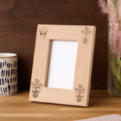 Wees stijlvol Levendige Groene Schedel met Zonnebr Gegraveerde Lijstjes (Links)