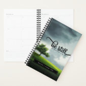 'Wees stil' Bijbelcitaat 5.5 x 8.5 Planner (Display)
