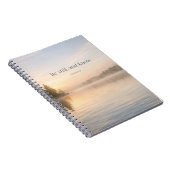 Wees Stil Christelijk Notitieboek Psalm 46:10 Schr (Rechterzijde)