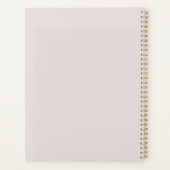 Wees Stil En Bloei Planner (Achterkant)