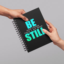 Wees stil en ken God Psalm 46 Kerkdagboek Notitieboek