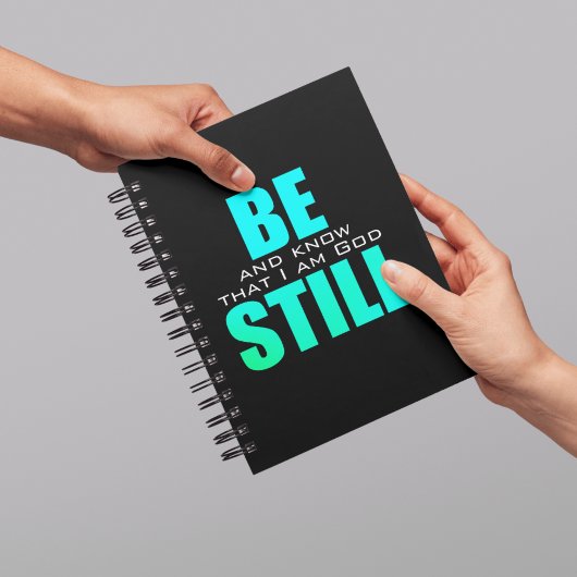 Wees stil en ken God Psalm 46 Kerkdagboek Notitieboek