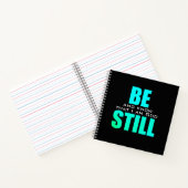 Wees stil en ken God Psalm 46 Kerkdagboek Notitieboek (Binnen)