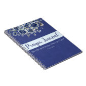 Wees stil en ken het Spiral notitieboek van het Pr (Rechterzijde)