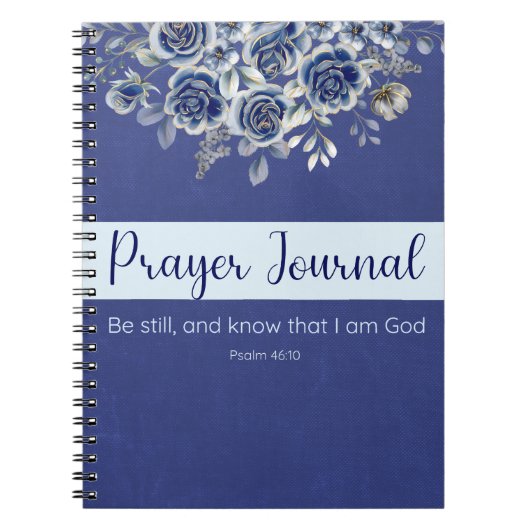 Wees stil en ken het Spiral notitieboek van het Pr (Voorkant)