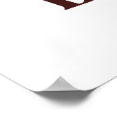 Wees stil en ken inspiratie Bijbelvers Poster (Hoek)