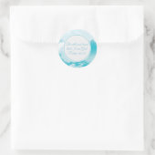 Wees stil en ken prachtige Christelijke Bijbelse V Ronde Sticker (Tas)