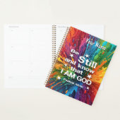Wees stil en ken Psalm 46-10 Planner (Display)