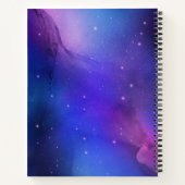 Wees stil en ken Waterverf Bijbel Christelijk Notitieboek (Achterkant)