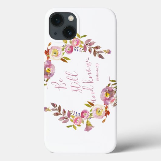 Wees Stil En Weet Case-Mate iPhone Case (Achterkant)