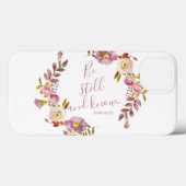 Wees Stil En Weet Case-Mate iPhone Case (Achterkant (horizontaal))