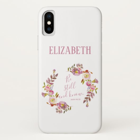 Wees Stil En Weet Case-Mate iPhone Case (Achterkant)
