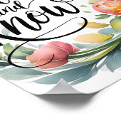 Wees stil en weet – Christelijke muurkunst voor vr Poster (Hoek)