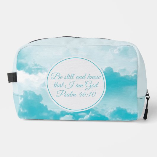 Wees stil en weet dat ik Christelijk ben Toilettasje (Voorkant)
