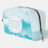 Wees stil en weet dat ik Christelijk ben Toilettasje (Rechterhoek)