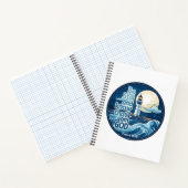 Wees stil en weet dat ik God ben Bijbelvers Notitieboek (Binnen)