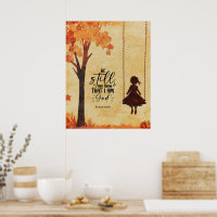 Wees stil en weet dat ik God ben Bijbelvers Psalm 