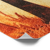 Wees stil en weet dat ik God ben Bijbelvers Psalm Poster (Hoek)