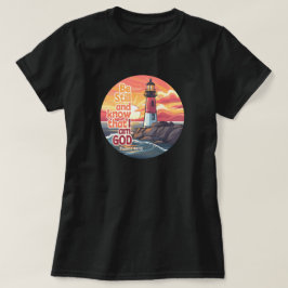 Wees stil en weet dat ik God ben Bijbelvers T-shirt
