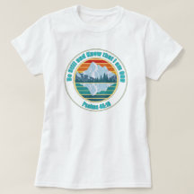 Wees stil en weet dat ik God ben Bijbelvers