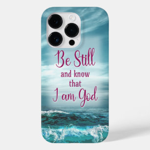 Wees stil en weet dat ik God ben Case-Mate iPhone 14 Pro Hoesje
