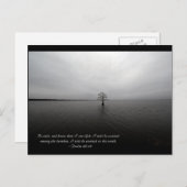 Wees stil, en weet dat ik God ben: Ik zal verheven Briefkaart (Voorkant / Achterkant)