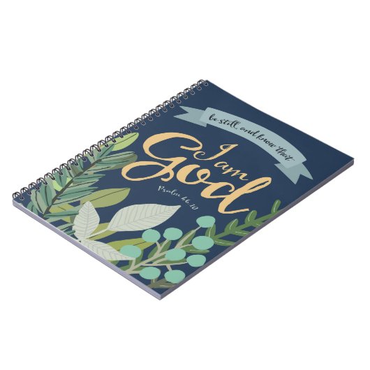 Wees stil en weet dat ik God ben, Journal Notitieboek (Linkerzijde)