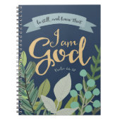 Wees stil en weet dat ik God ben, Journal Notitieboek (Voorkant)