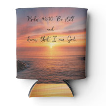 Wees stil en weet dat ik God ben - Koozie kan koel