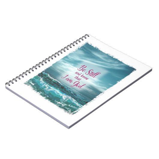 Wees stil en weet dat ik God ben Notitieboek (Linkerzijde)