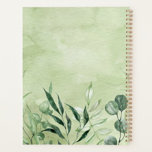 Wees stil en weet dat ik God ben Planner (Achterkant)