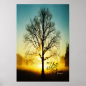 Wees stil en weet dat ik God ben Poster (Voorkant)