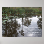 "Wees stil, en weet dat ik God ben. Poster (Voorkant)