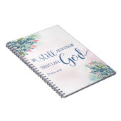 Wees stil en weet dat ik God ben, PS 46:10 Notitieboek (Rechterzijde)