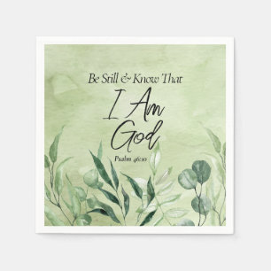 Wees stil en weet dat ik God ben Servet