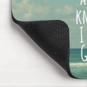 Wees stil en weet dat ik God Bijbelse Verse ben Muismat (Hoek)