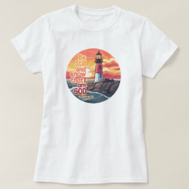 Wees stil en weet dat ik God Bijbelse Verse ben T-shirt