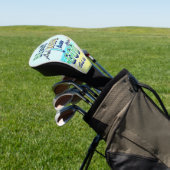 Wees stil en weet dat ik God Psalm 46:10 Golfheadcover (Insitu)
