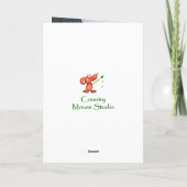 Wees stil en weet dat ik God Psalm 46:10 Lake Kaart (Achterkant)