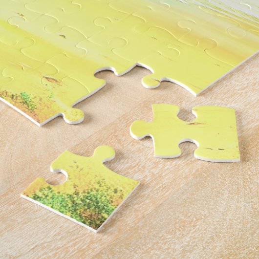 Wees stil en weet dat ik God Psalm 46:10 Legpuzzel (Zijkant)